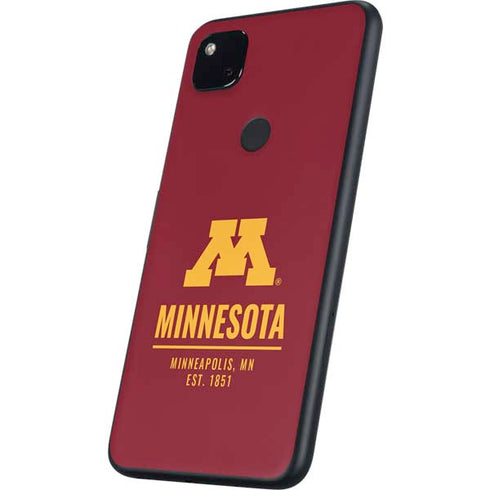 University of Minnesota Minneapolis MN Est 1851 Google Pixel 4a Skin